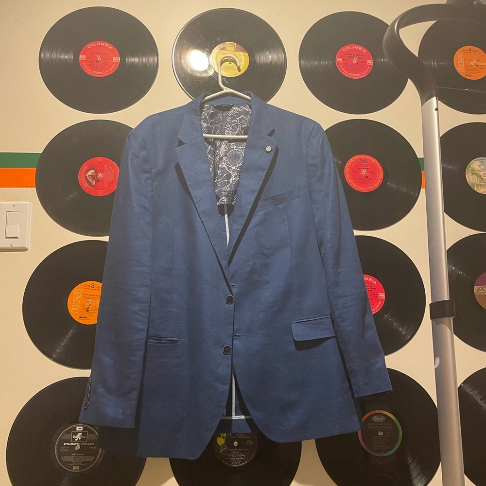Men’s Nautica Linen Blazer ( 44L)